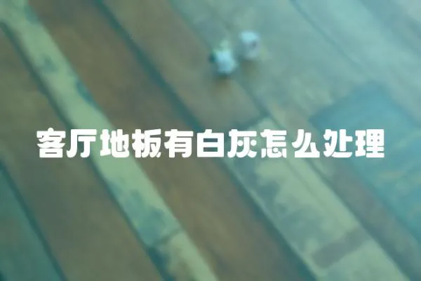 客廳地板有白灰怎么處理