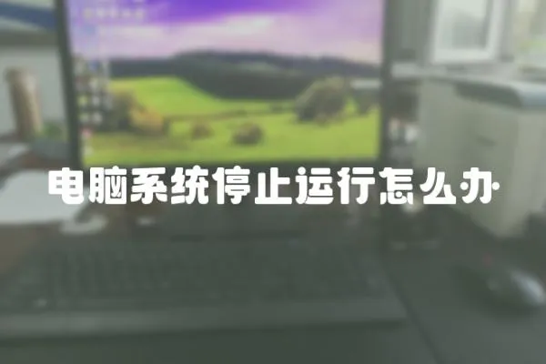 電腦系統停止運行怎么辦