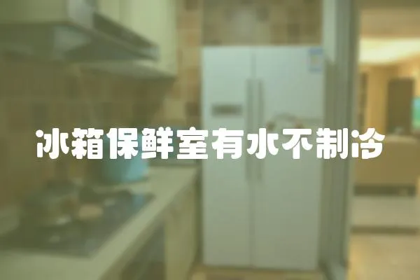 冰箱保鮮室有水不制冷