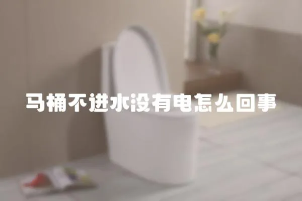 馬桶不進(jìn)水沒有電怎么回事