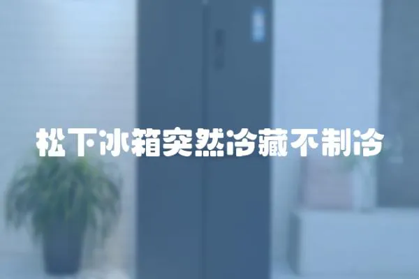 松下冰箱突然冷藏不制冷