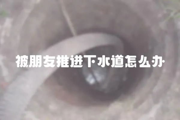 被朋友推進下水道怎么辦