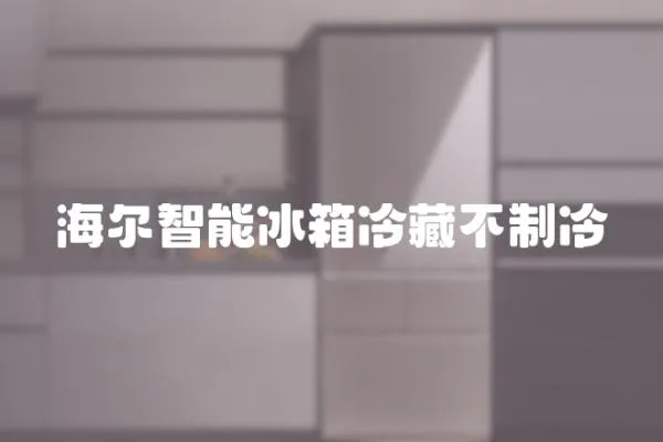 海爾智能冰箱冷藏不制冷