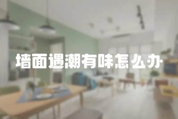 墻面遇潮有味怎么辦