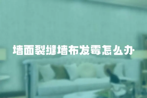 墻面裂縫墻布發(fā)霉怎么辦