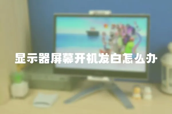 顯示器屏幕開機發白怎么辦