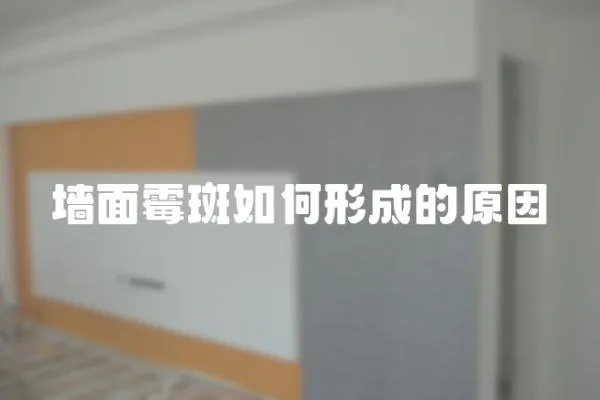 墻面霉斑如何形成的原因