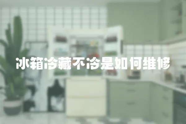 冰箱冷藏不冷是如何維修