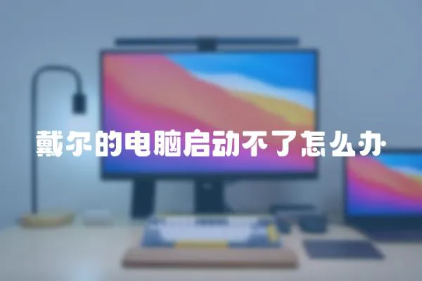 戴爾的電腦啟動(dòng)不了怎么辦