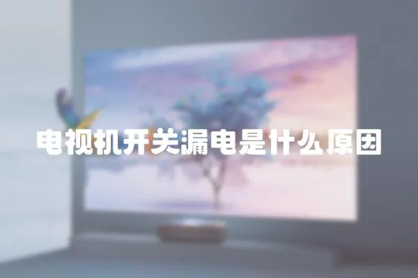 電視機開關漏電是什么原因