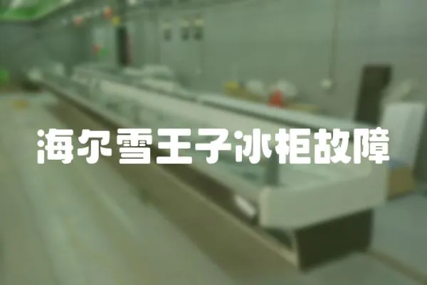 海爾雪王子冰柜故障