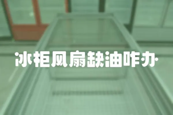 冰柜風(fēng)扇缺油咋辦