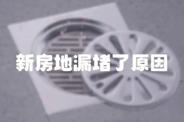 新房地漏堵了原因