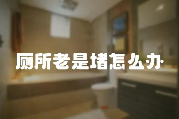 廁所老是堵怎么辦