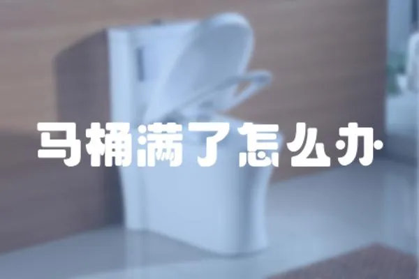 馬桶滿了怎么辦