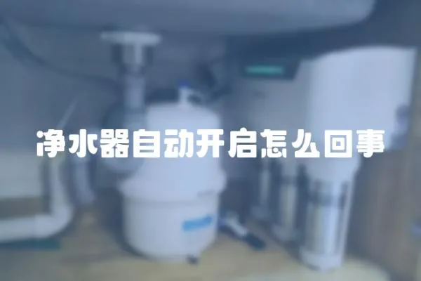 凈水器自動開啟怎么回事