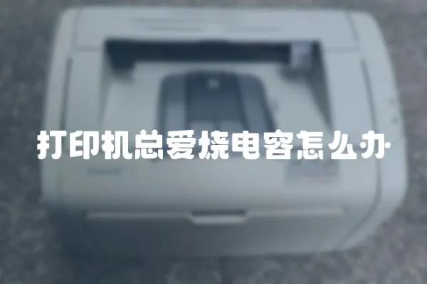 打印機總愛燒電容怎么辦