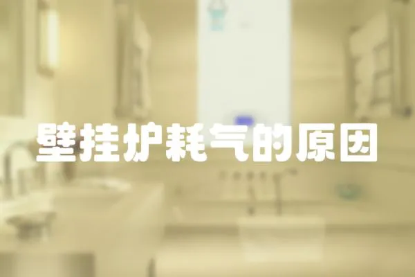 壁掛爐耗氣的原因
