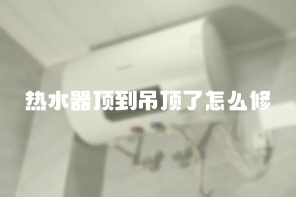 熱水器頂?shù)降蹴斄嗽趺葱?></a></div>
                    <div   id=