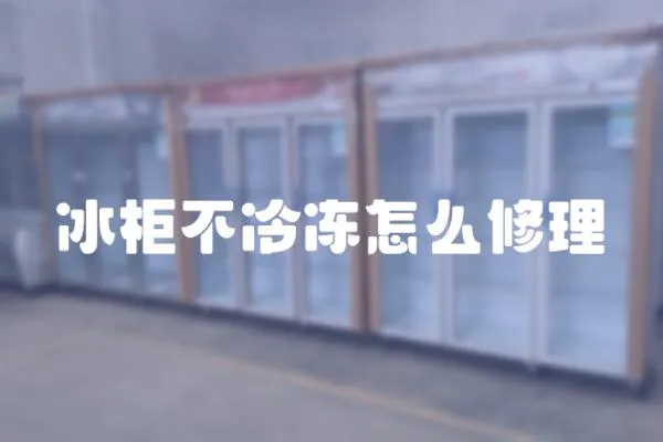 冰柜不冷凍怎么修理
