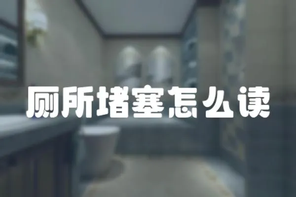 廁所堵塞怎么讀