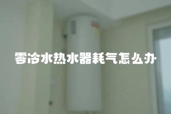 零冷水熱水器耗氣怎么辦