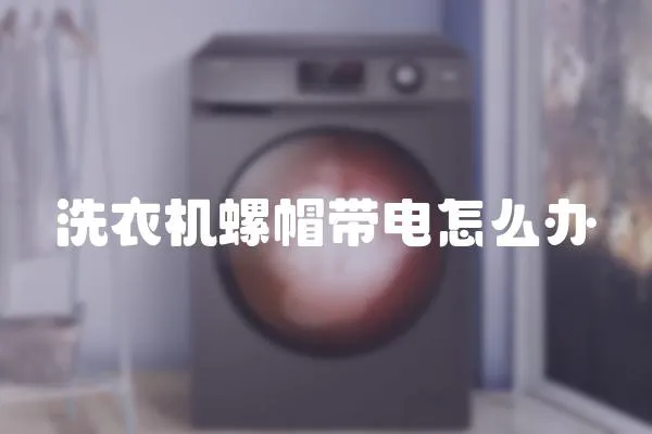 洗衣機螺帽帶電怎么辦
