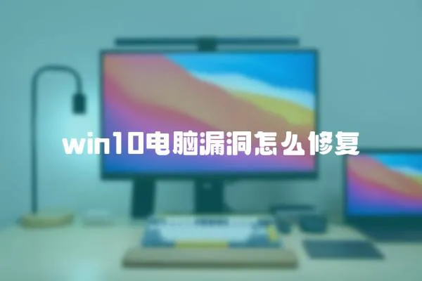win10電腦漏洞怎么修復