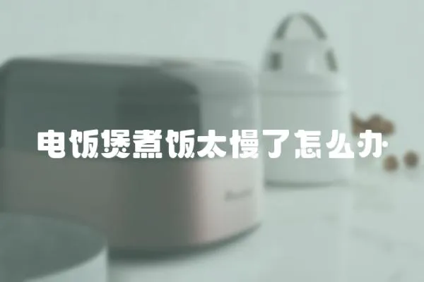 電飯煲煮飯?zhí)嗽趺崔k