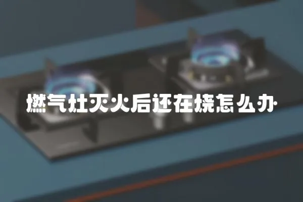 燃?xì)庠顪缁鸷筮€在燒怎么辦