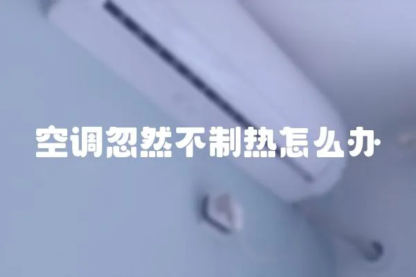 空調忽然不制熱怎么辦