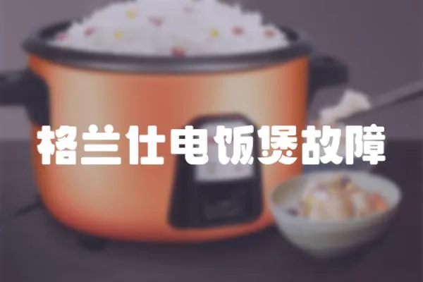 格蘭仕電飯煲故障