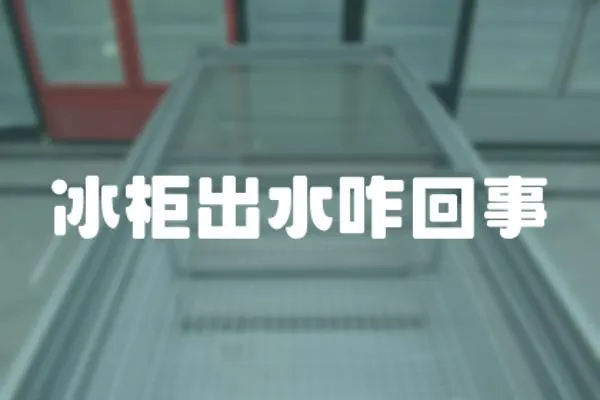 冰柜出水咋回事