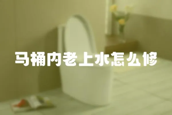馬桶內(nèi)老上水怎么修