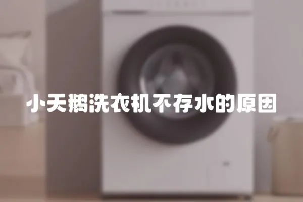 小天鵝洗衣機不存水的原因