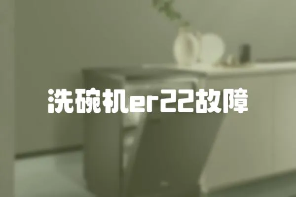 洗碗機(jī)er22故障