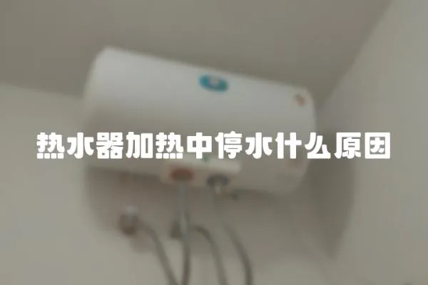 熱水器加熱中停水什么原因