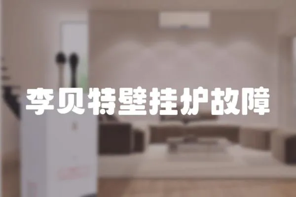 李貝特壁掛爐故障