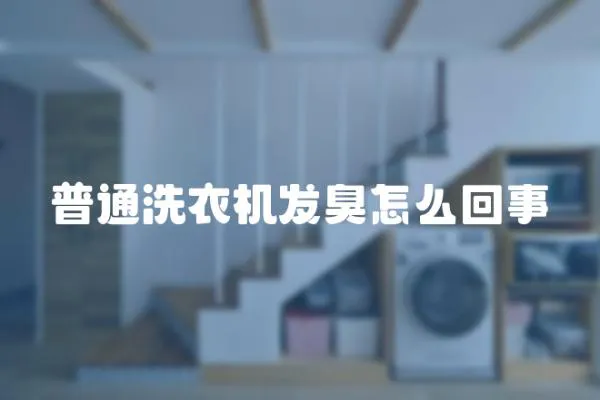 普通洗衣機發臭怎么回事