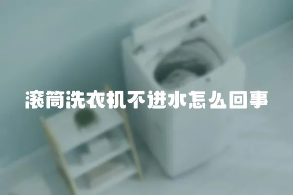 滾筒洗衣機(jī)不進(jìn)水怎么回事