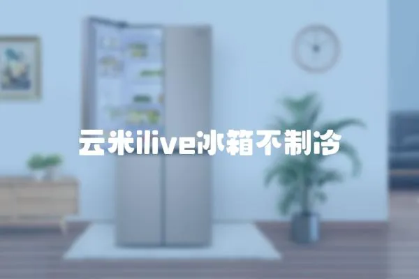 云米ilive冰箱不制冷