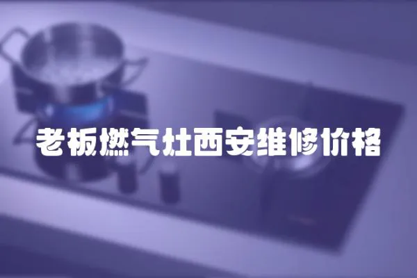 老板燃?xì)庠钗靼簿S修價(jià)格