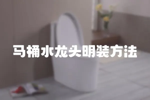 馬桶水龍頭明裝方法