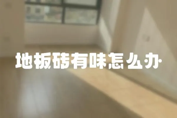 地板磚有味怎么辦