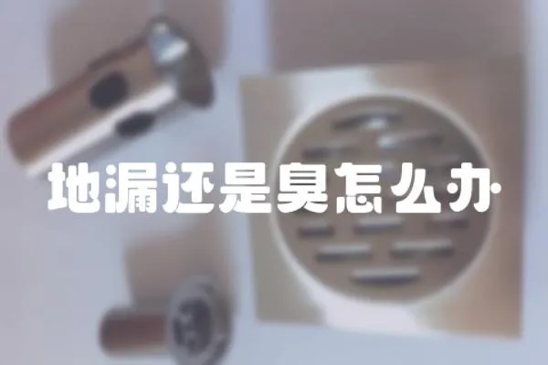地漏還是臭怎么辦
