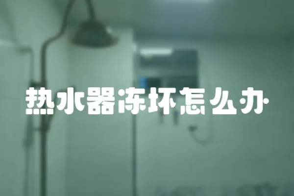 熱水器凍壞怎么辦