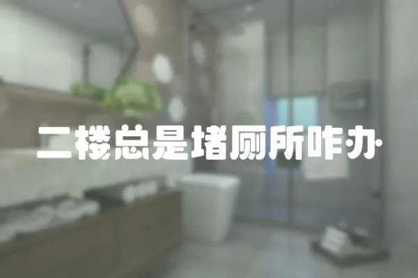 二樓總是堵廁所咋辦