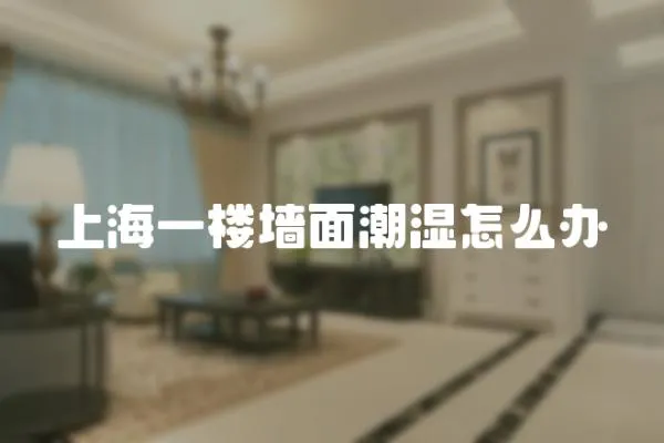 上海一樓墻面潮濕怎么辦
