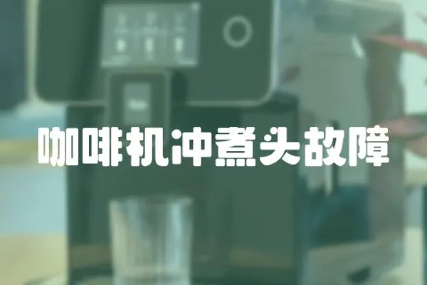 咖啡機沖煮頭故障