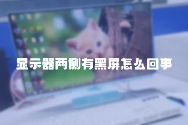 顯示器兩側有黑屏怎么回事